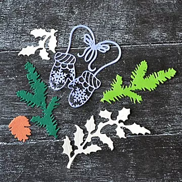 Набор вырубок "Теплые варежки" (ScrapMania)
