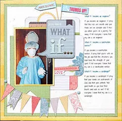 Набор бумаги 30х30 см "Лоскутки", 48 листов 