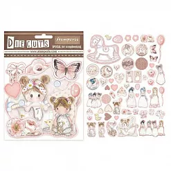 Набор вырубок "Little Girl" (Stamperia)