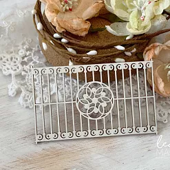 Украшение из чипборда "Ворота" (LeoMammy)