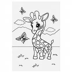 Наклейки 11х16 см "Тропические животные" (АртУзор)