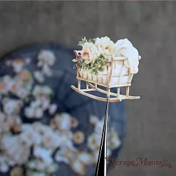 Набор тканевых высечек "Плюшевые малыши", 28 шт (ScrapMania)