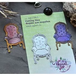 Нож "Антикварное кресло", 6,5х3,9 см (AgiArt)