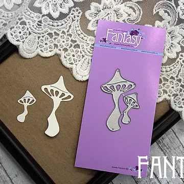 Нож "Грибочки 823", 5,5х3 см (Fantasy)