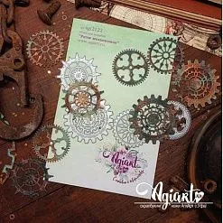 Нож "Ритм механизмов", 6,5х6,5 см (AgiArt)