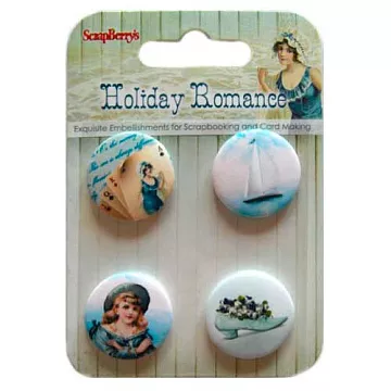 Набор фишек "Курортный Роман 2" (ScrapBerry's)