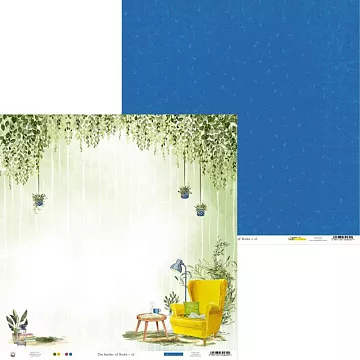 Бумага "The Garden of Books - 02"  (Piatek13)