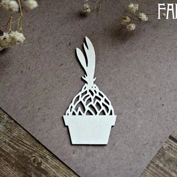 Украшение из чипборда "Луковица" (Fantasy)