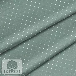 Отрез ткани 79х50 см "Блеск зеленый" (Cotton)