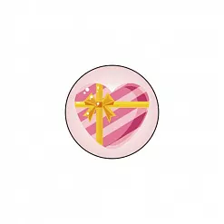 Фишка "Люблю. Сердце" (ScrapMania)