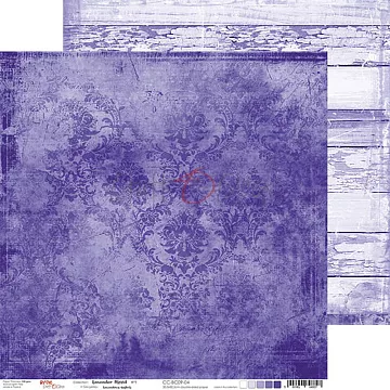 Бумага 30х30 см "Lavender mood 04" (CraftO'clock)