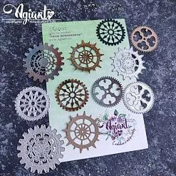 Нож "Ритм механизмов", 6,5х6,5 см (AgiArt)