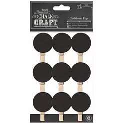 Набор деревянных украшений "Мелом. Прищепки круги" (DoCrafts) Набор деревянных украшений "Мелом. Прищепки круги" (DoCrafts)