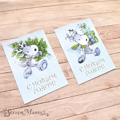 Набор карточек "Волшебный снегопад" (ScrapMania)