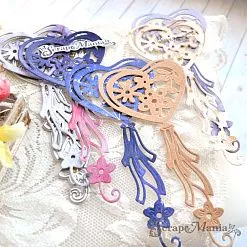 Нож "Воздушные шары. Сердце", 5,5х12,5 см (ScrapMania)