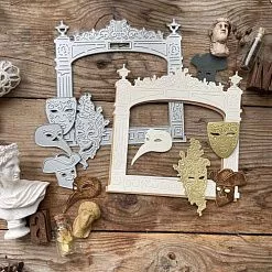 Нож "Весь мир - театр", 11,5х11,5 см (MimiCut) Нож "Весь мир - театр", 11,5х11,5 см (MimiCut)