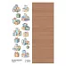 Лист с картинками 10х30 см "Снежинки-мандаринки. Подарки" (ScrapMania) Лист с картинками 10х30 см "Снежинки-мандаринки. Подарки" (ScrapMania)