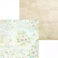 Бумага 30х30 см "Beautiful life. Лист 03" (Scrapodelie)
