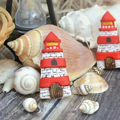 Миниатюра "Маяк красный", 1 шт (Югарт) Миниатюра "Маяк красный", 1 шт (Югарт)