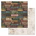 Бумага "Старый архив. Дощечки" (ScrapMania) Бумага "Старый архив. Дощечки" (ScrapMania)
