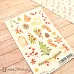 Набор наклеек А6 "Имбирное Рождество" (ScrapMania)