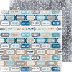 Бумага BoBunny "Билетики" (BoBunny) Бумага BoBunny "Билетики" (BoBunny)