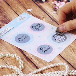 Наклейки 11х16 см "Кружевные" (АртУзор) Наклейки 11х16 см "Кружевные" (АртУзор)