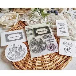 Штамп "Школа магии 1", 5,6х6,4 см (AgiArt)