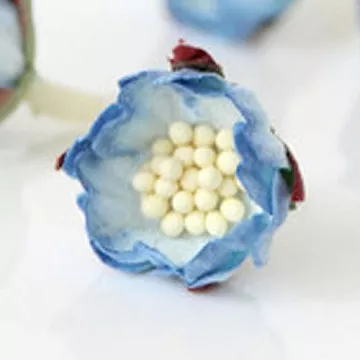 Цветок шиповника "Голубой двухтоновый", 1 шт (Craft)