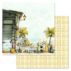 Бумага "СуперБабушка. Все включено" (ScrapMania)