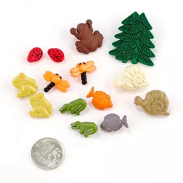 Набор  пуговиц "На берегу озера" (Buttons Galore)