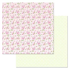 Бумага "Свадебный сюжет. Бутоны роз" (ScrapMania)