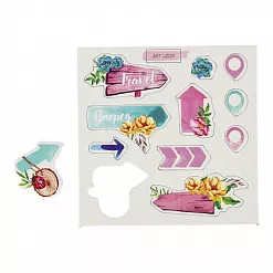 Набор вырубок из картона "Вперёд" (АртУзор)