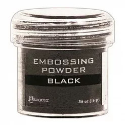 Пудра для эмбоссинга "Black. Черная" (Ranger)