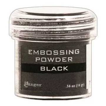 Пудра для эмбоссинга "Black. Черная" (Ranger)