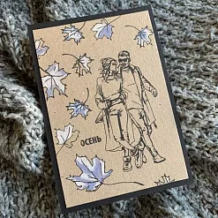 Штамп "Девушка в уггах", 3,3х9,6 см (Скрапклуб) Штамп "Девушка в уггах", 3,3х9,6 см (Скрапклуб)