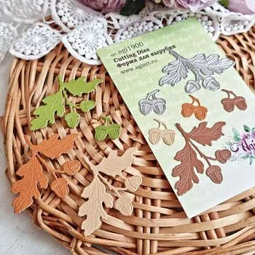 Нож "Веточка дуба", 6,4х5 см (AgiArt)