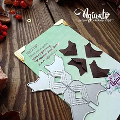 Нож "Конструктор. Уголки для фото", 4х3 см (AgiArt)