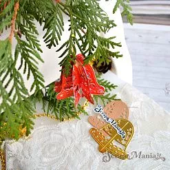 Нож "Игрушки на елку 3D. Колокольчик", 4,9х5 см (ScrapMania)