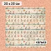 Калька 20х20 см "Маленький пират 08", плотность 110 гр/м2 (ScrapMania)