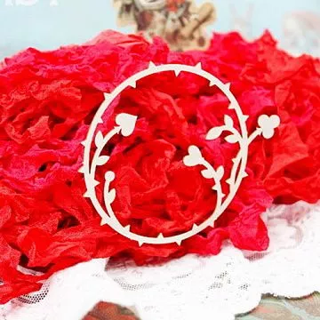 Украшение из чипборда "Рамка с шипами" (Fantasy)