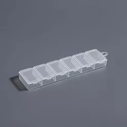 Контейнер для мелочей 6 ячеек, цвет прозрачный (Сима, 9863198)