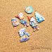 Набор тканевых высечек "Снежинки-мандаринки", 31 шт (ScrapMania) Набор тканевых высечек "Снежинки-мандаринки", 31 шт (ScrapMania)
