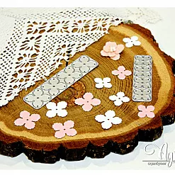 Набор ножей для вырубки "Мелкоцвет 2" (AgiArt) Набор ножей для вырубки "Мелкоцвет 2" (AgiArt)