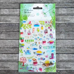 Наклейки мягкие 12х23 см "Весна"