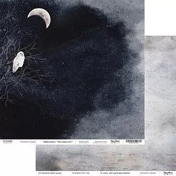 Набор бумаги 30х30 см "Тихо падал снег", 14 листов (PaperHome)