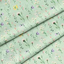 Отрез ткани 79х50 см "Летний цвет" (Cotton)