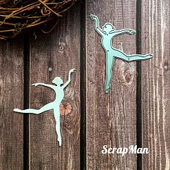 Нож "Балерина 2", 6х7,2 см (Scrapman)