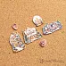 Набор тканевых высечек "Золотой Новый Год", 26 шт (ScrapMania) Набор тканевых высечек "Золотой Новый Год", 26 шт (ScrapMania)