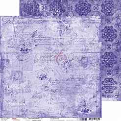 Бумага 30х30 см "Lavender mood 02" (CraftO'clock)